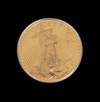 A United States 2001-W Eagle $25 Gold Proof