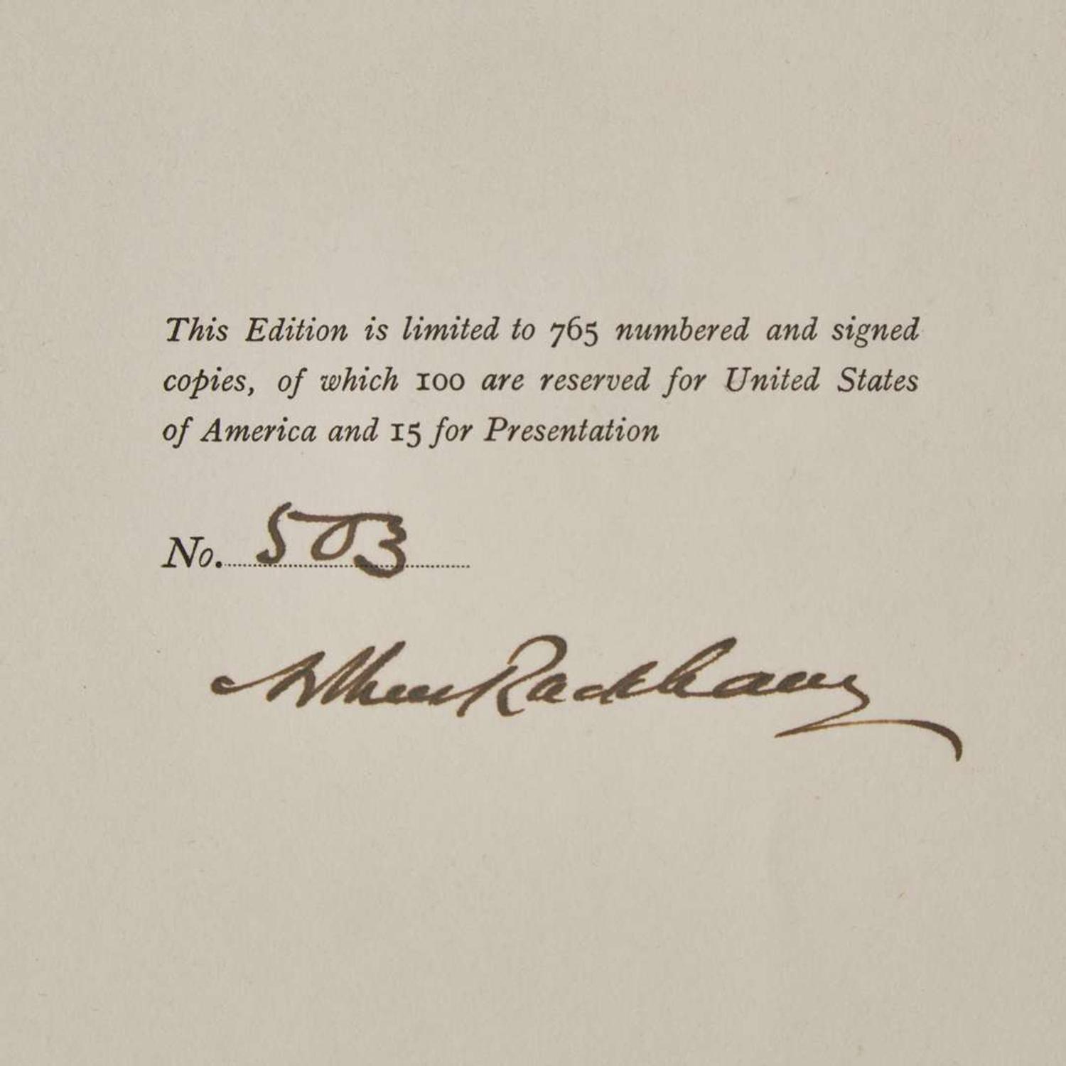 [Children's & Illustrated] [Rackham, Arthur] Swinburne, Algernon Charles The Springtide of Life: Poems of Childhood