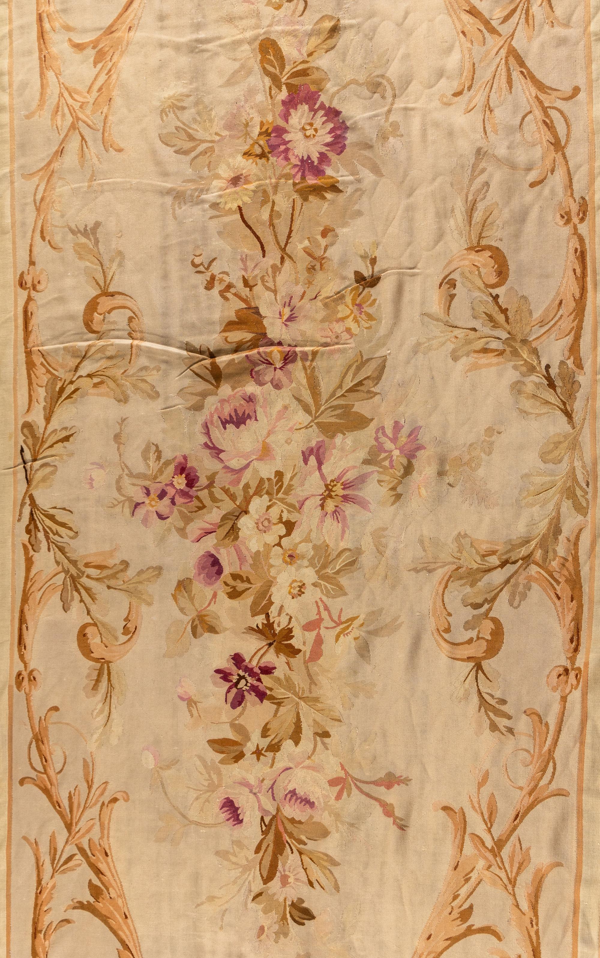 An Aubusson Style Rug