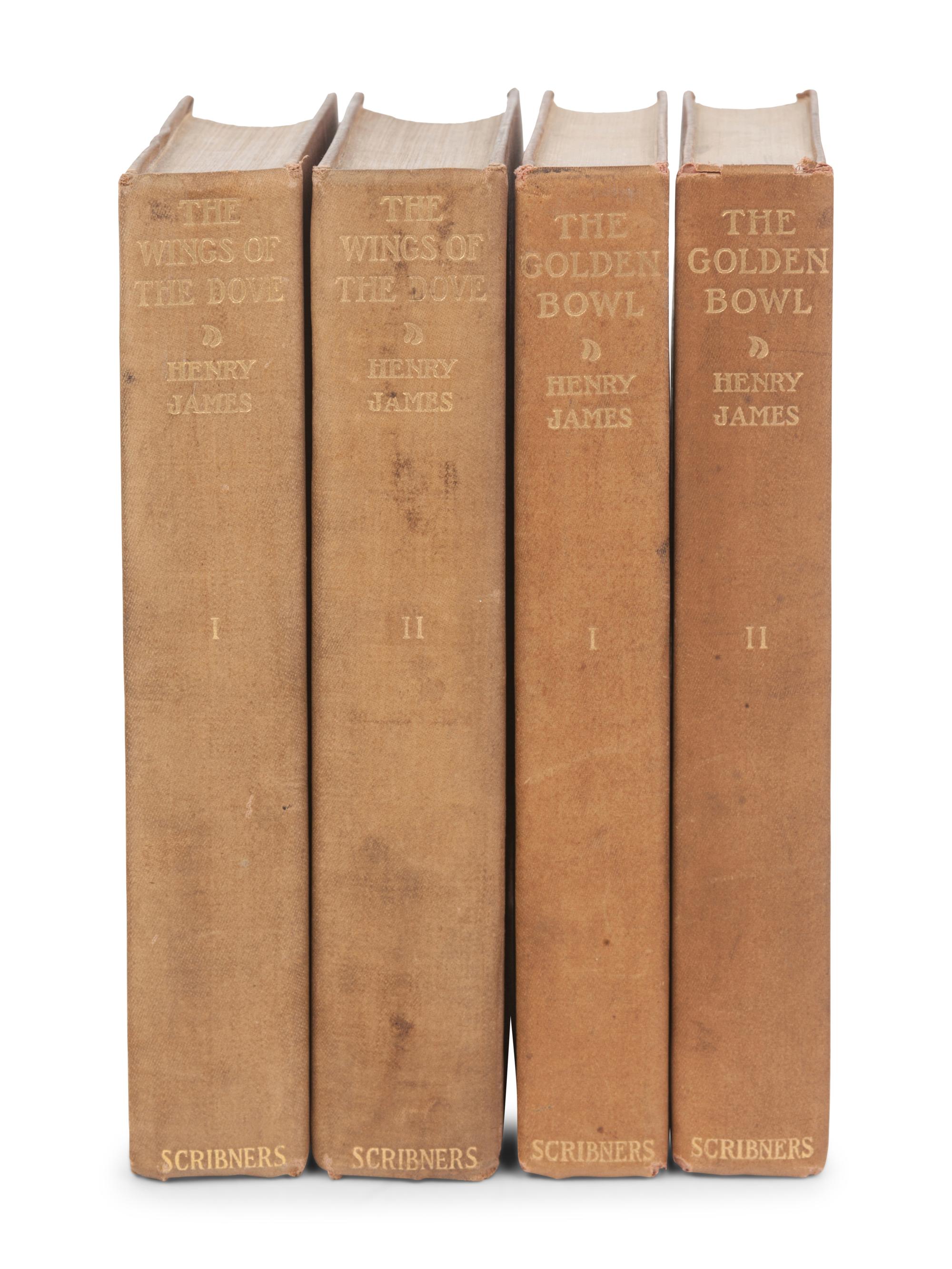 JAMES, Henry (1843-1916). The Wings of the Dove. New York: Charles Scribner's Sons, 1902.