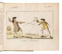 [FENCING]. A group of 5 French 18th- and early 19th-century works, comprising: