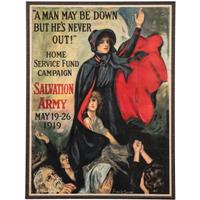 [WORLD WAR I]. A group of 2 World War I-era Salvation Army posters, comprising: