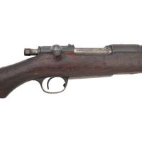 ** Japanese School Gun Built on Type 30 Arisaka Rifle Action and Type 99 Last Ditch Rifle