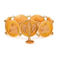 YELLOW GOLD BRACELET