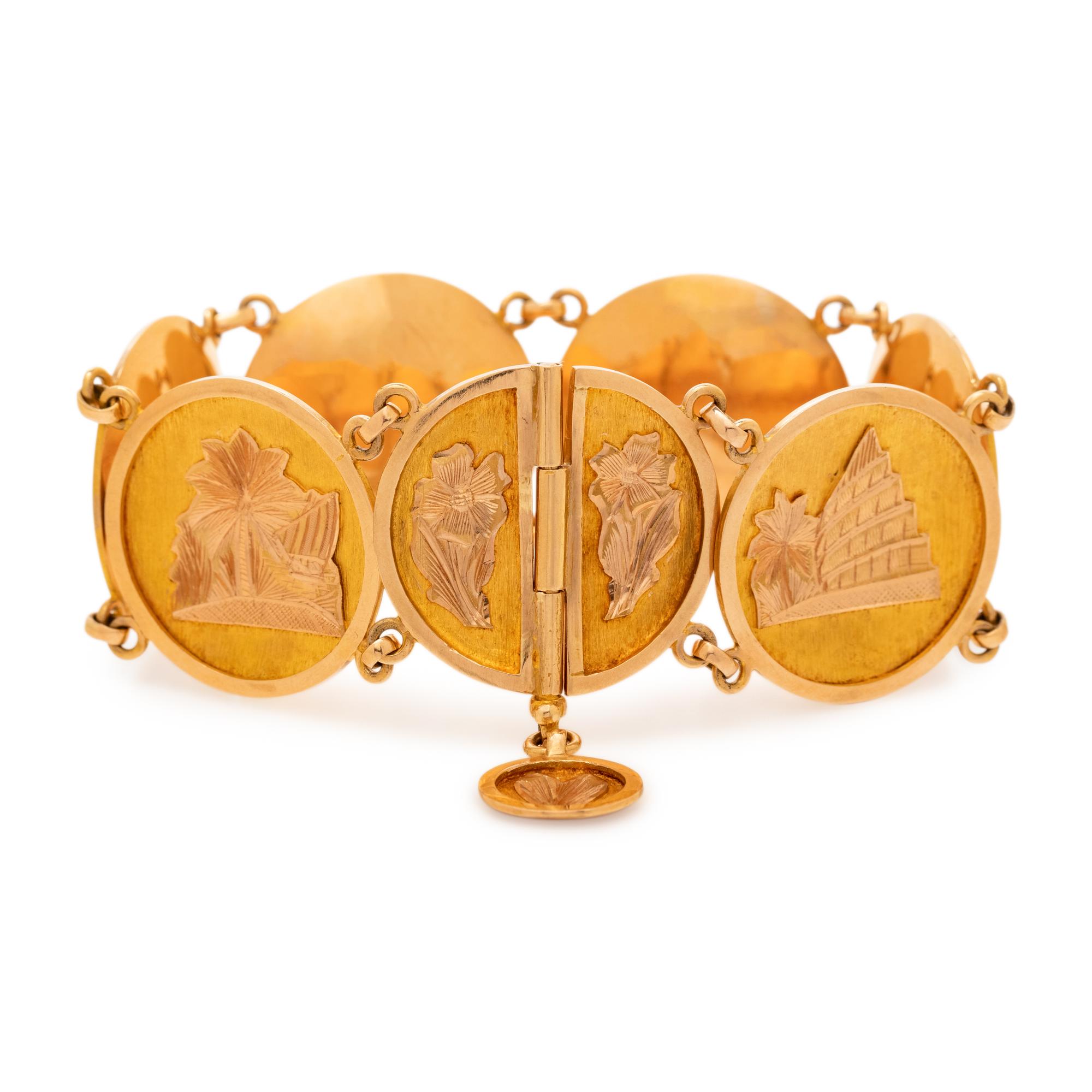 YELLOW GOLD BRACELET