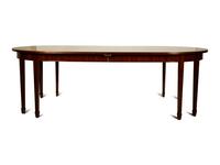 A George III Style Mahogany Dining Table — 19TH CENTURY