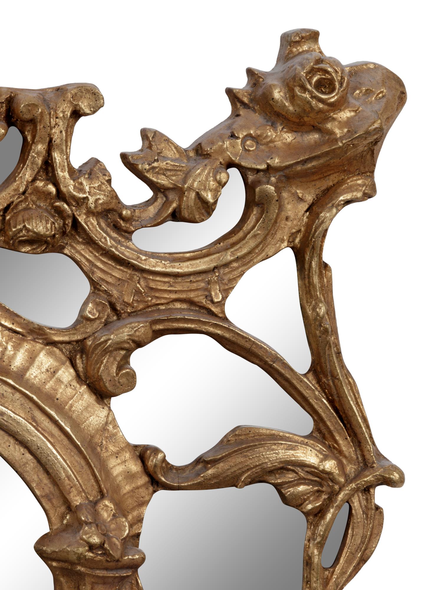 An Italian Giltwood Mirror
