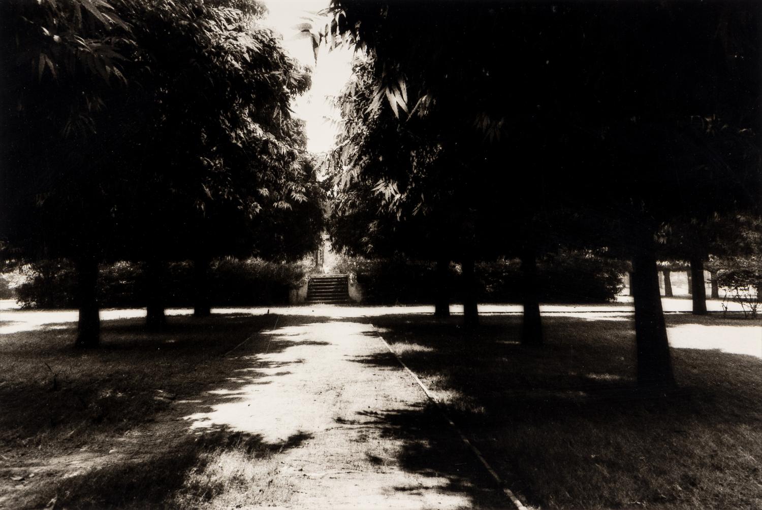 Shah Jahan's Tomb, Tree at Center, Agra , 1985, and Untitled (Garden) (Two Works)