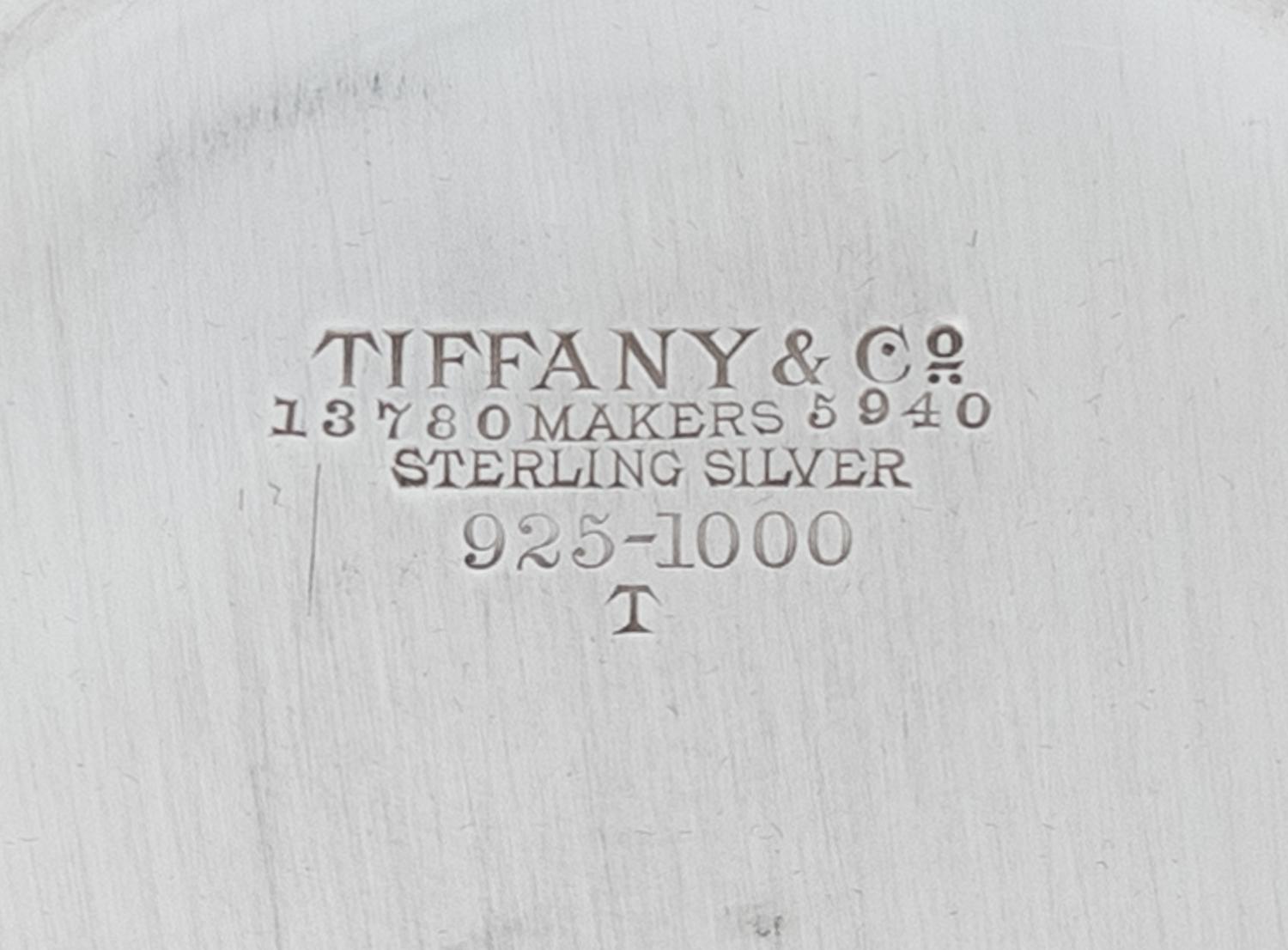 A Tiffany & Co. Silver Dish