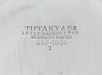 A Tiffany & Co. Silver Dish