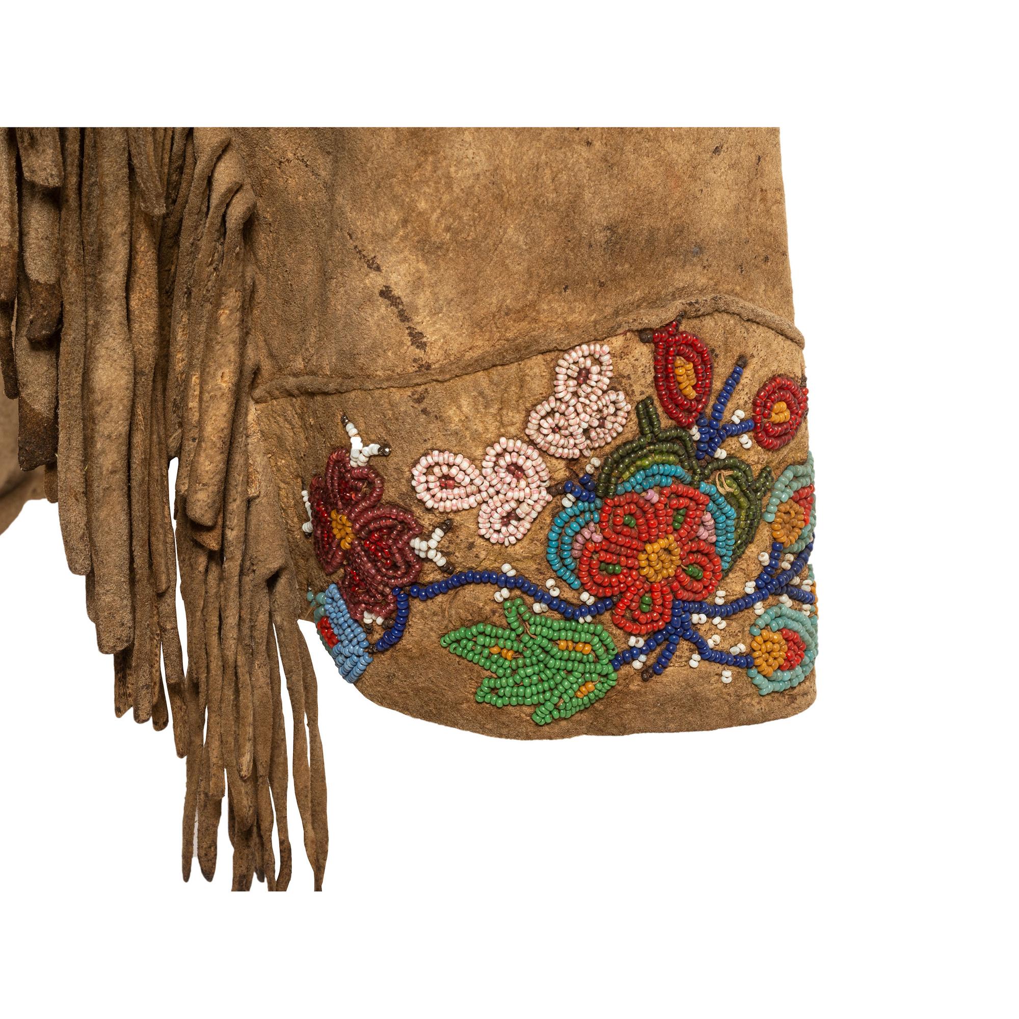 Metis Elk Hide Jacket with Union Jacks