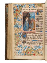 MASTER OF JEANNE HERVEZ (active Paris, c. 1480-1500) Book of Hours (use of Paris), in Latin and French, illuminated manuscript on parchment [Paris, c. 1490-1500]
