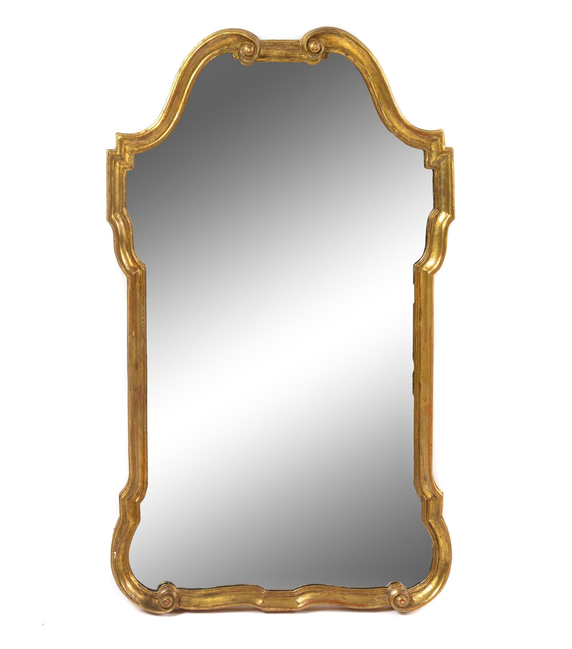 A Giltwood Mirror