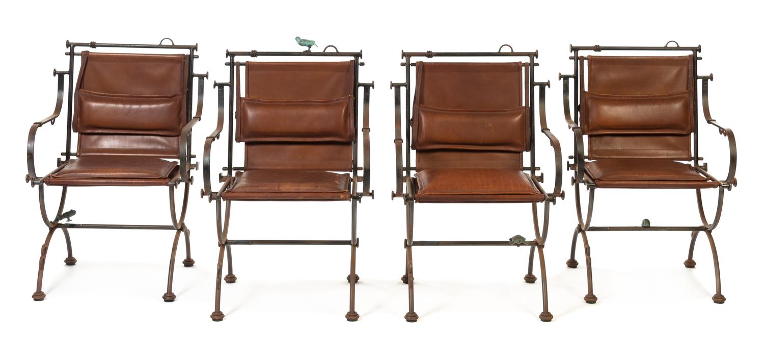 Ilana Goor, (Israeli, b. 1936), a set of four armchairs, c.1994