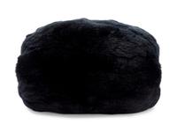 Chanel Black CC Logo Fur Muff, 2001