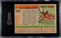 A 1955 Topps Willie Mays Baseball Card No. 194 (SGC 6.5 EX/NM+)
