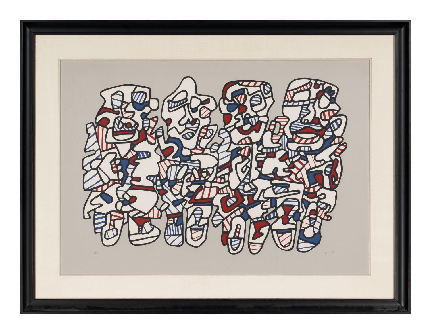 Quatre Personnages , 1974