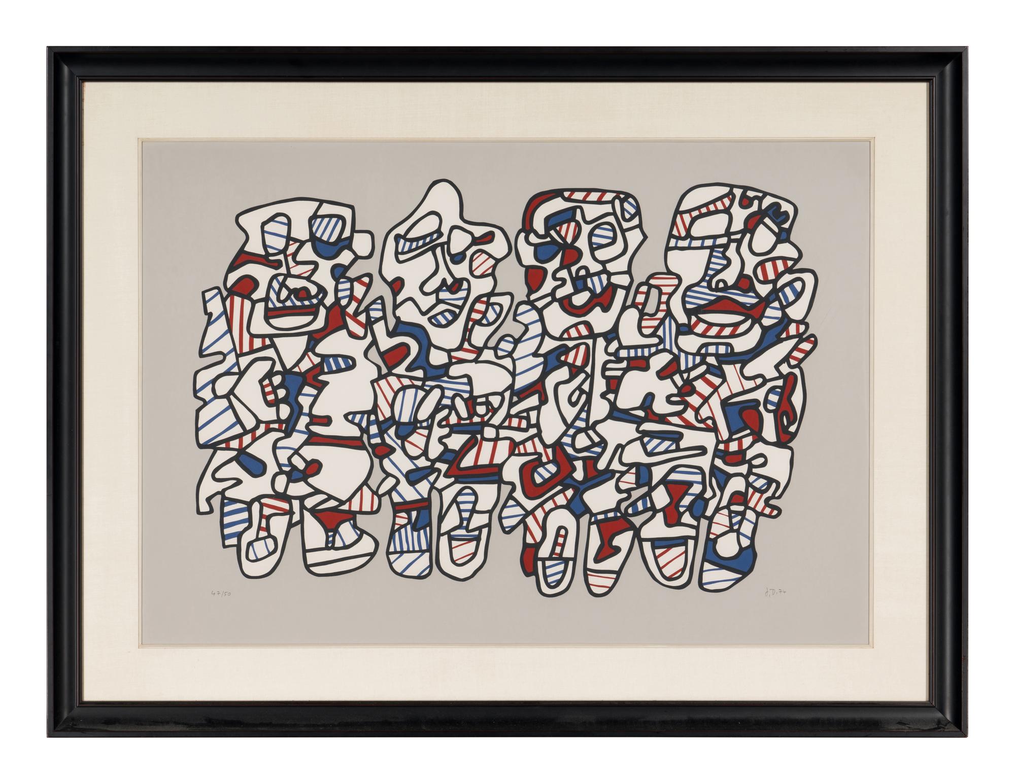 Quatre Personnages , 1974