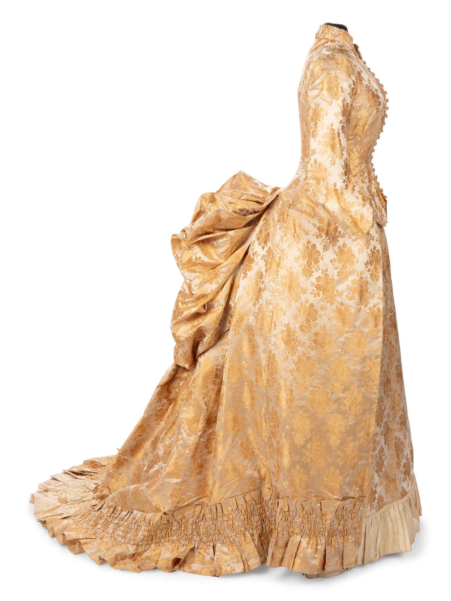 Two-Piece Bustle Dress, 1880s