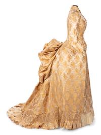 Two-Piece Bustle Dress, 1880s