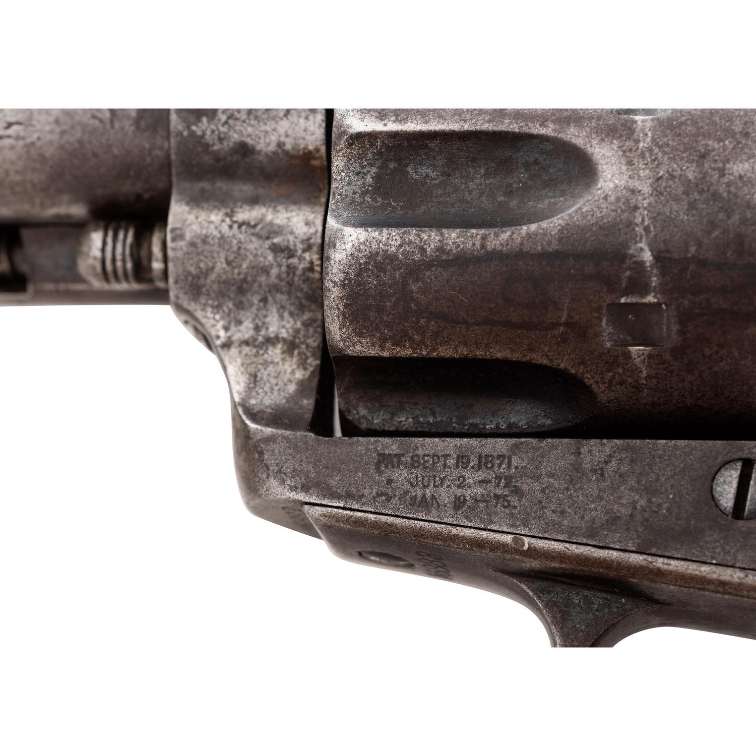 Colt Single Action Army Revolver with Sheffield IXL Bowie Knife and Period Cartridge Belt Rig