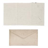[Civil War - Gettysburg]. Warner, John Riddle (1827-1894). Autograph letter signed ("John R.W.") to General George Meade, [Gettysburg, PA, ca 1863].