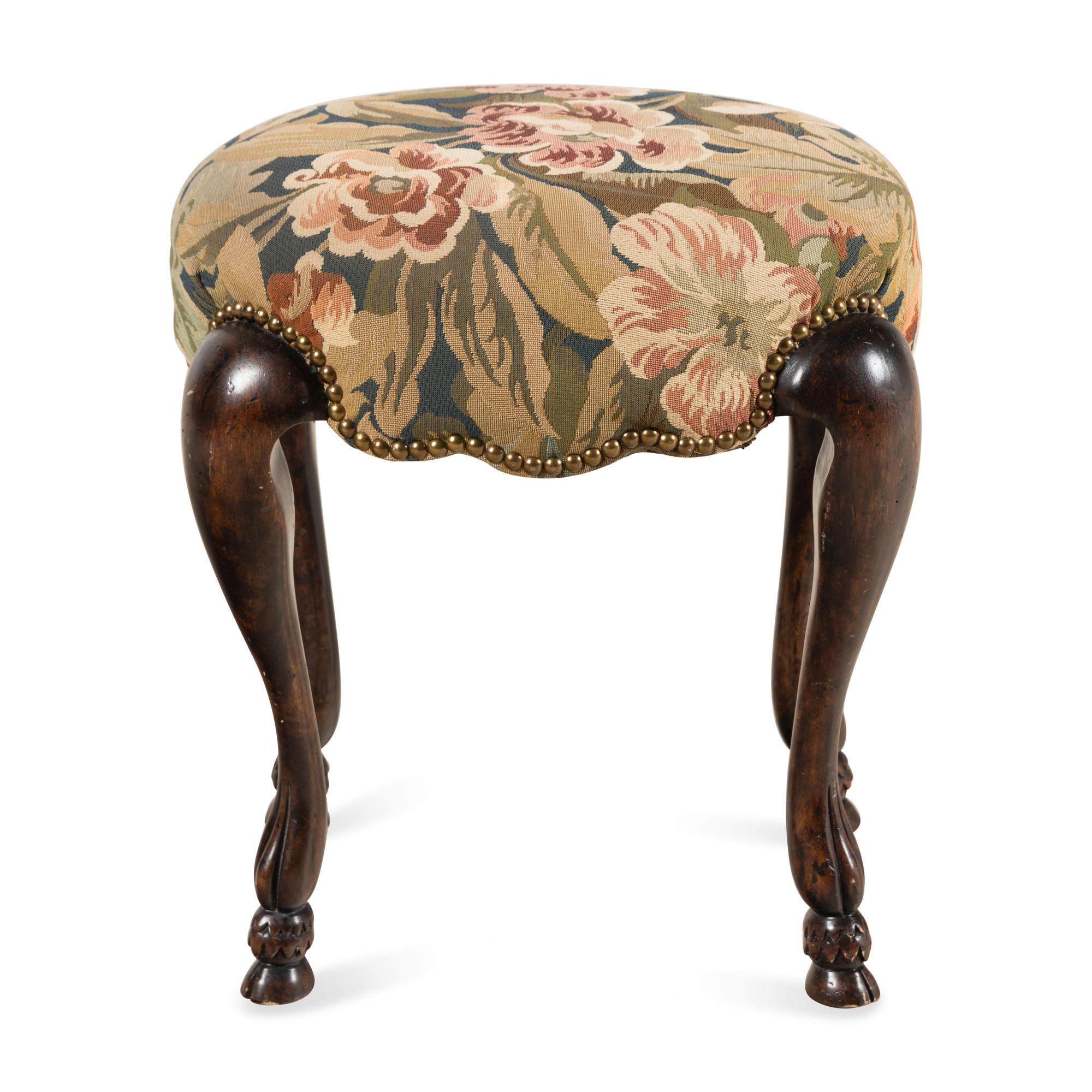 A Georgian Style Small Foot Stool