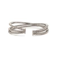 WHITE GOLD AND DIAMOND CUFF BRACELET