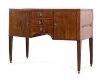 A Directoire Style Carved Mahogany Sideboard