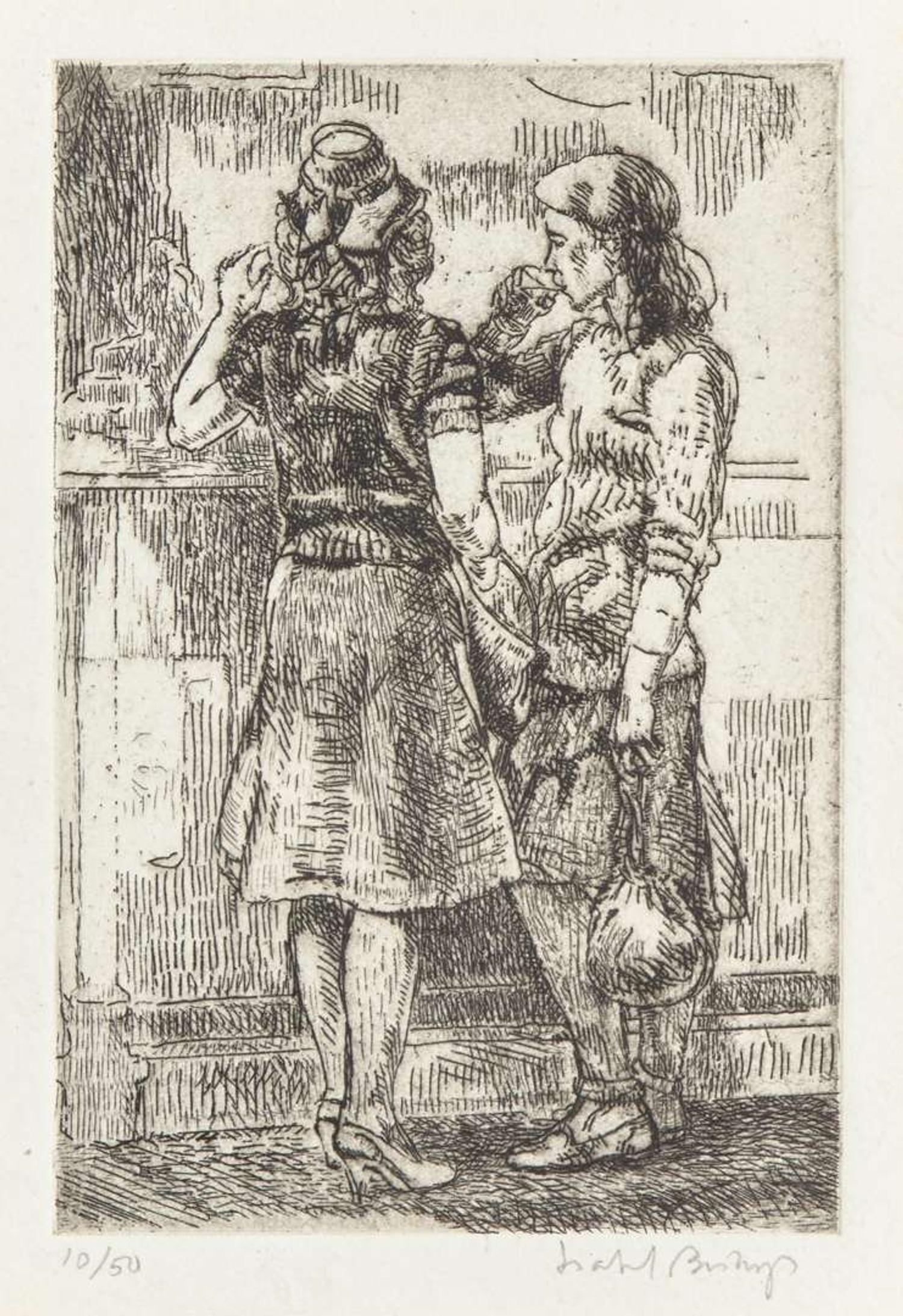 Isabel Bishop (American, 1902-1988) - Eight Scenes of Everyday Women (8)