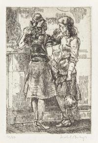 Isabel Bishop (American, 1902-1988) - Eight Scenes of Everyday Women (8)