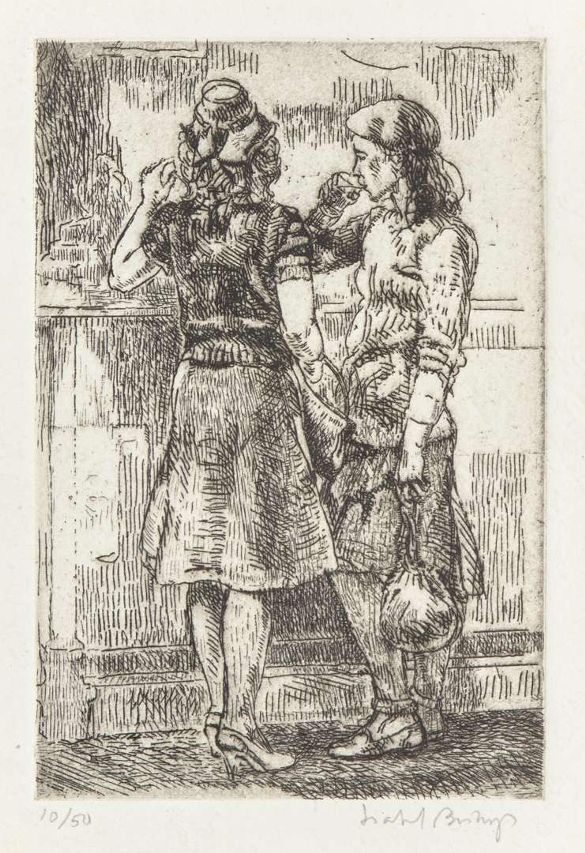 Isabel Bishop (American, 1902-1988) - Eight Scenes of Everyday Women (8)
