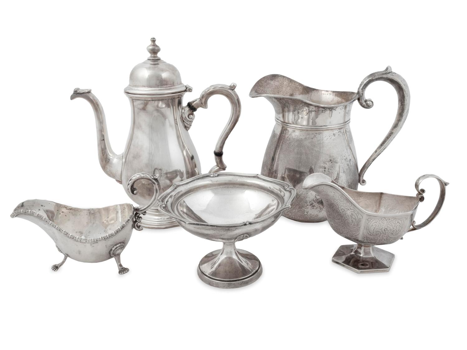 Five American Silver Articles