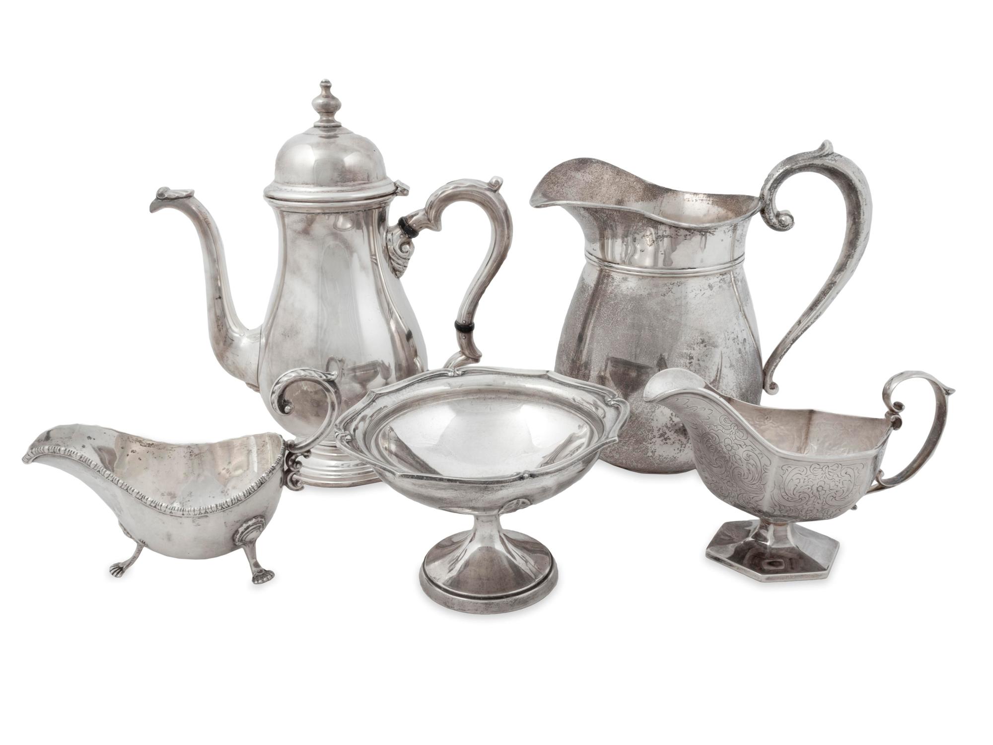 Five American Silver Articles
