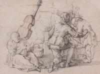 Gabriel-Jacques de Saint-Aubin (French, 1724-1780)