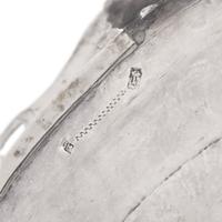 A Portuguese Silver Reticulated and Footed Tray
