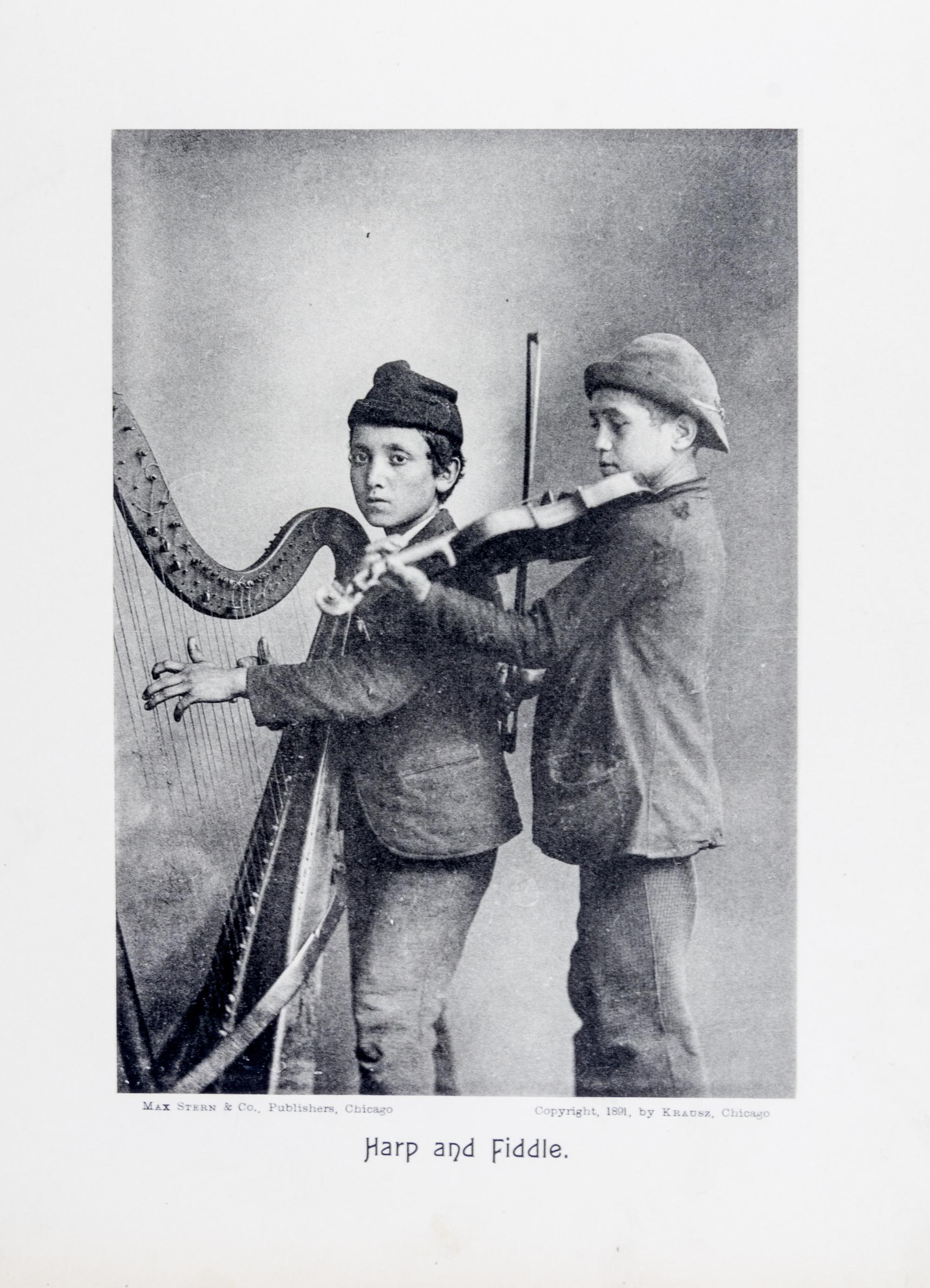 (CHICAGO, HISTORY) KRAUSZ, SIGMUND. A group of four volumes pertaining to Chicago characters.