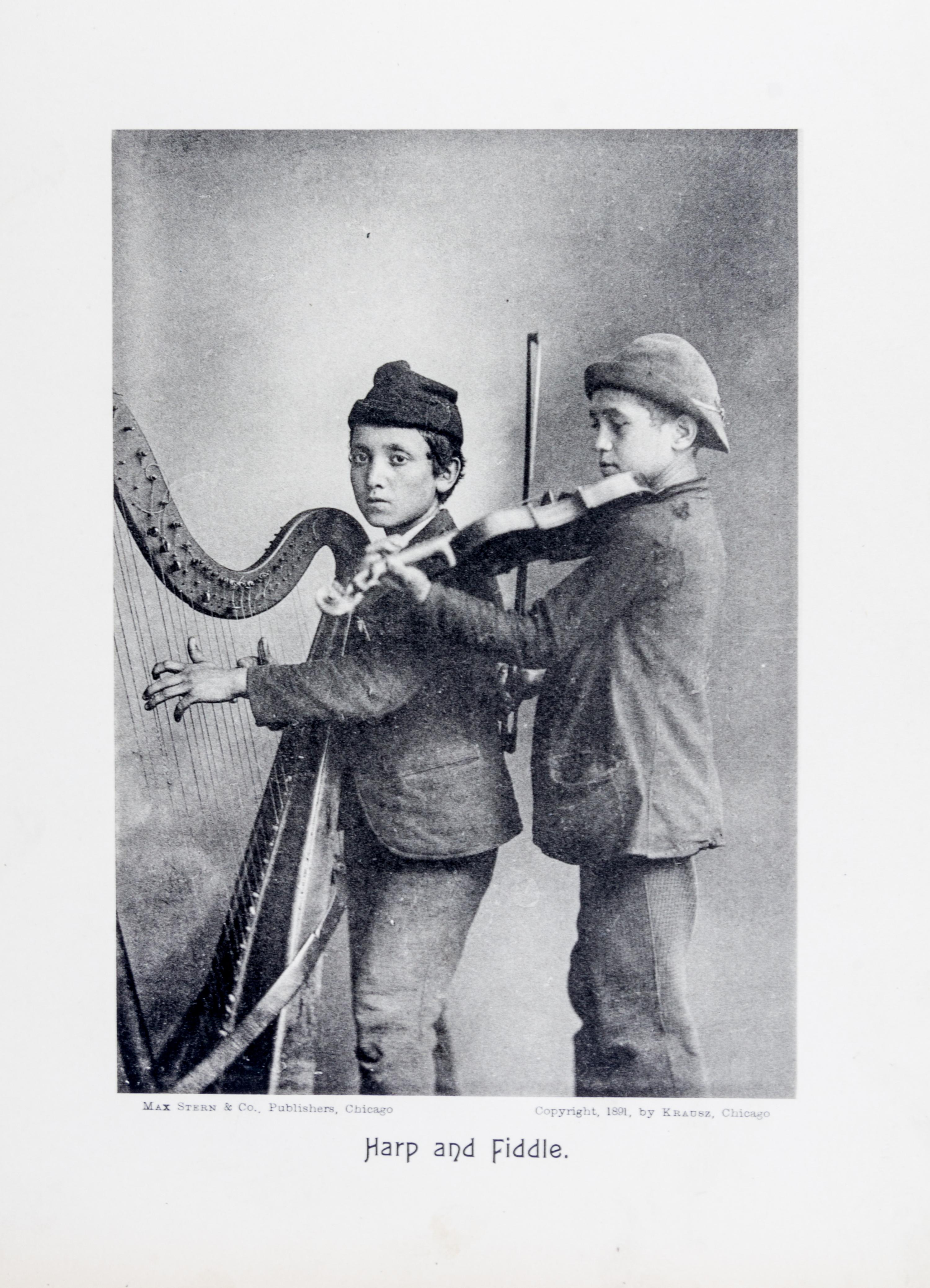 (CHICAGO, HISTORY) KRAUSZ, SIGMUND. A group of four volumes pertaining to Chicago characters.