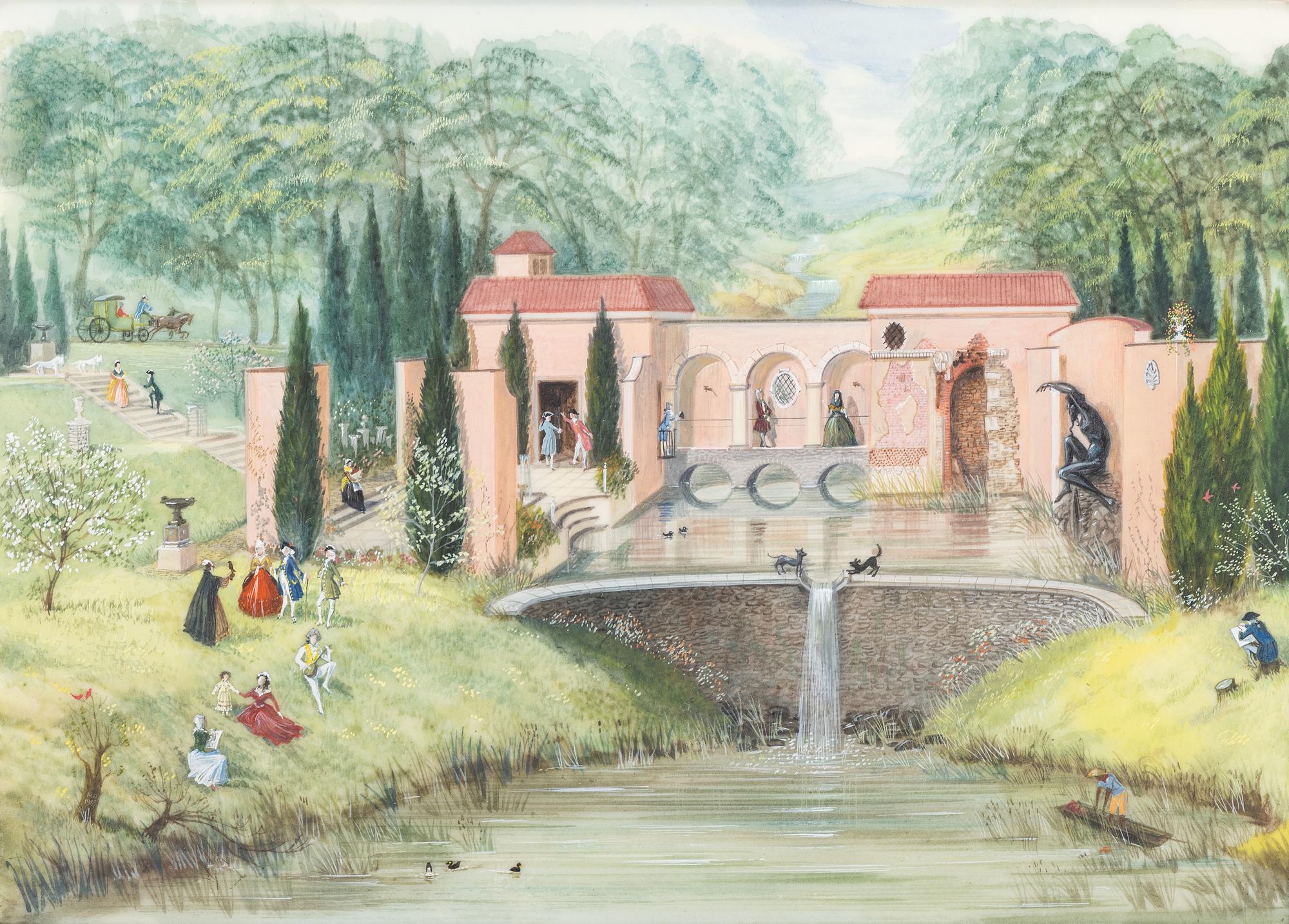 English School, 20th Century, after Louis-Nicolas van Blarenberghe (French, 1716-1794)