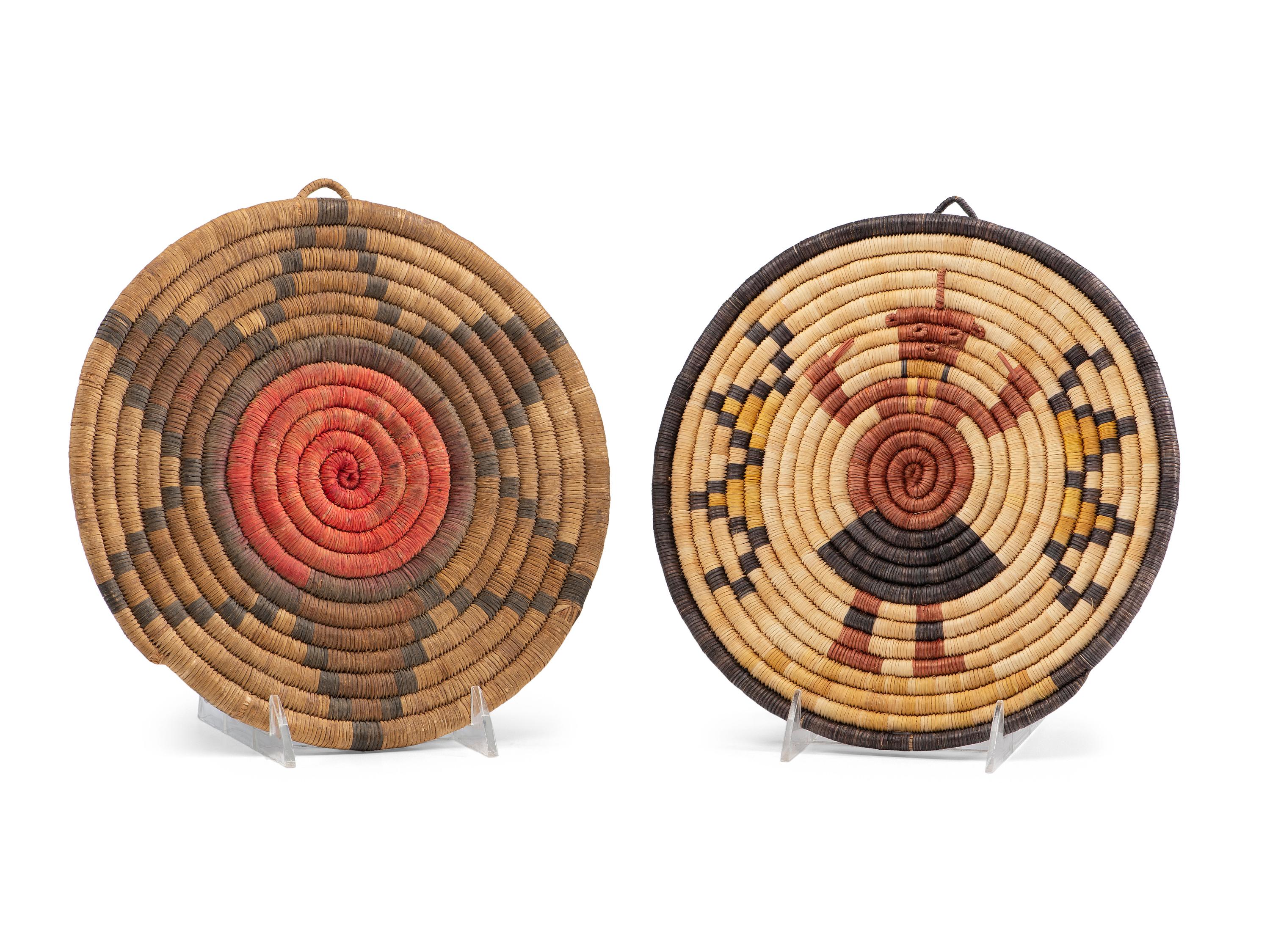 Hopi Second Mesa Basketry Plaques