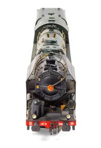 An Aster/Fulgurex Polychrome 1-Gauge S.N.C.F 2-8-2 Locomotive and Tender