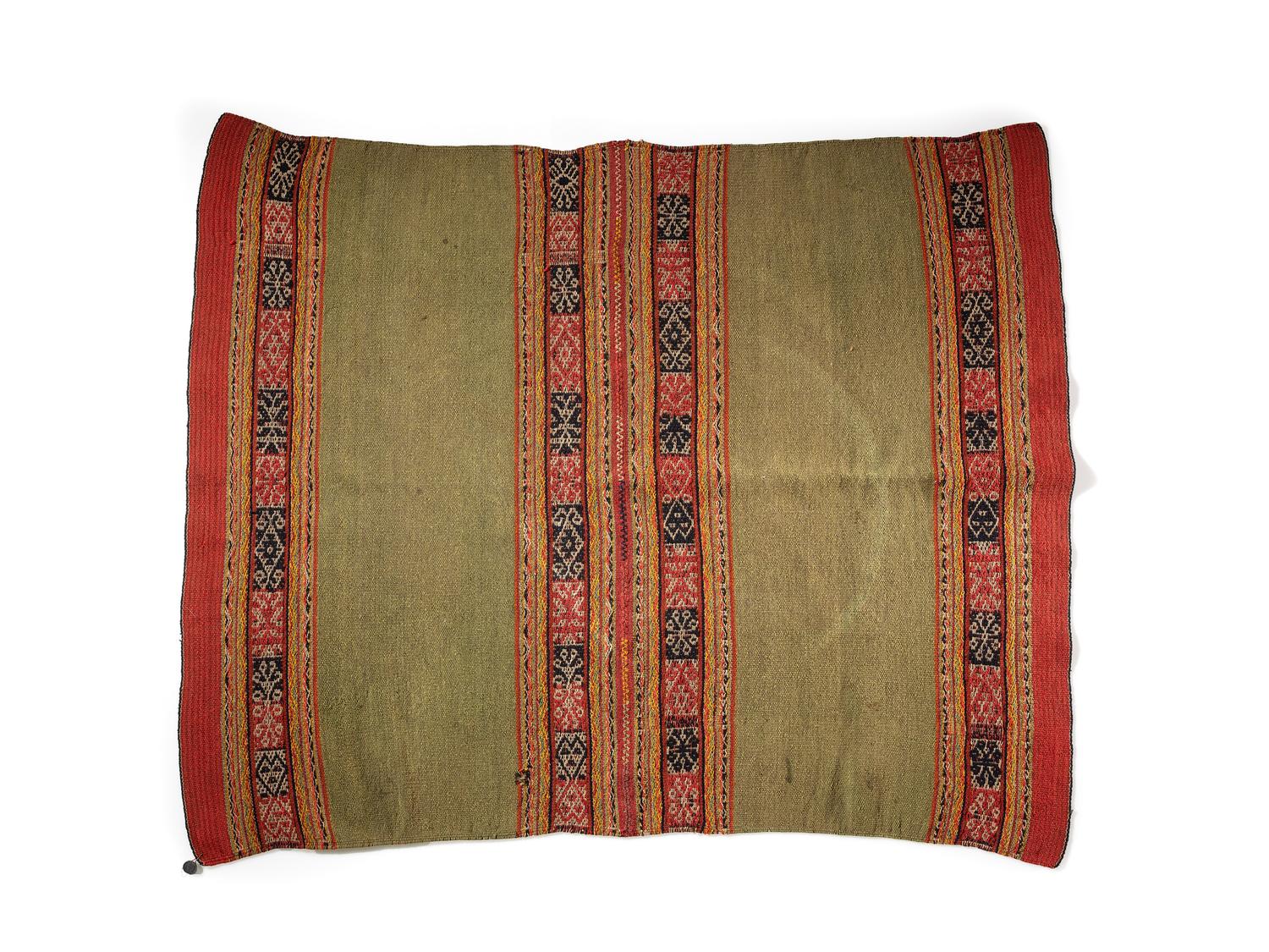Peruvian Wool Shawl, From the Collection of Forrest Fenn