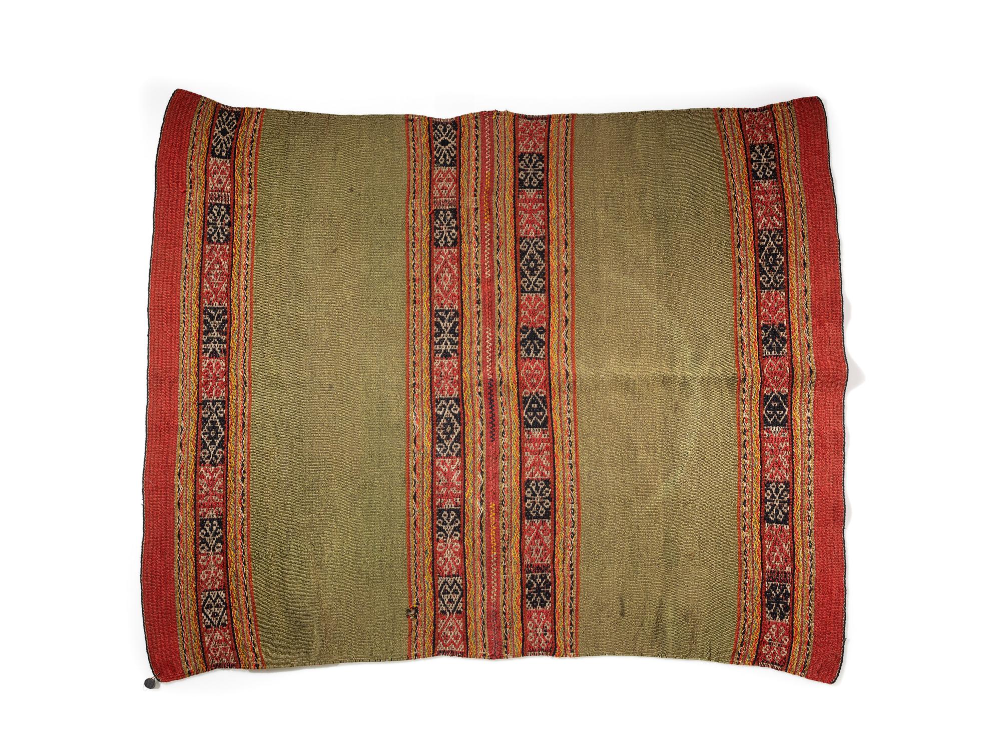 Peruvian Wool Shawl, From the Collection of Forrest Fenn