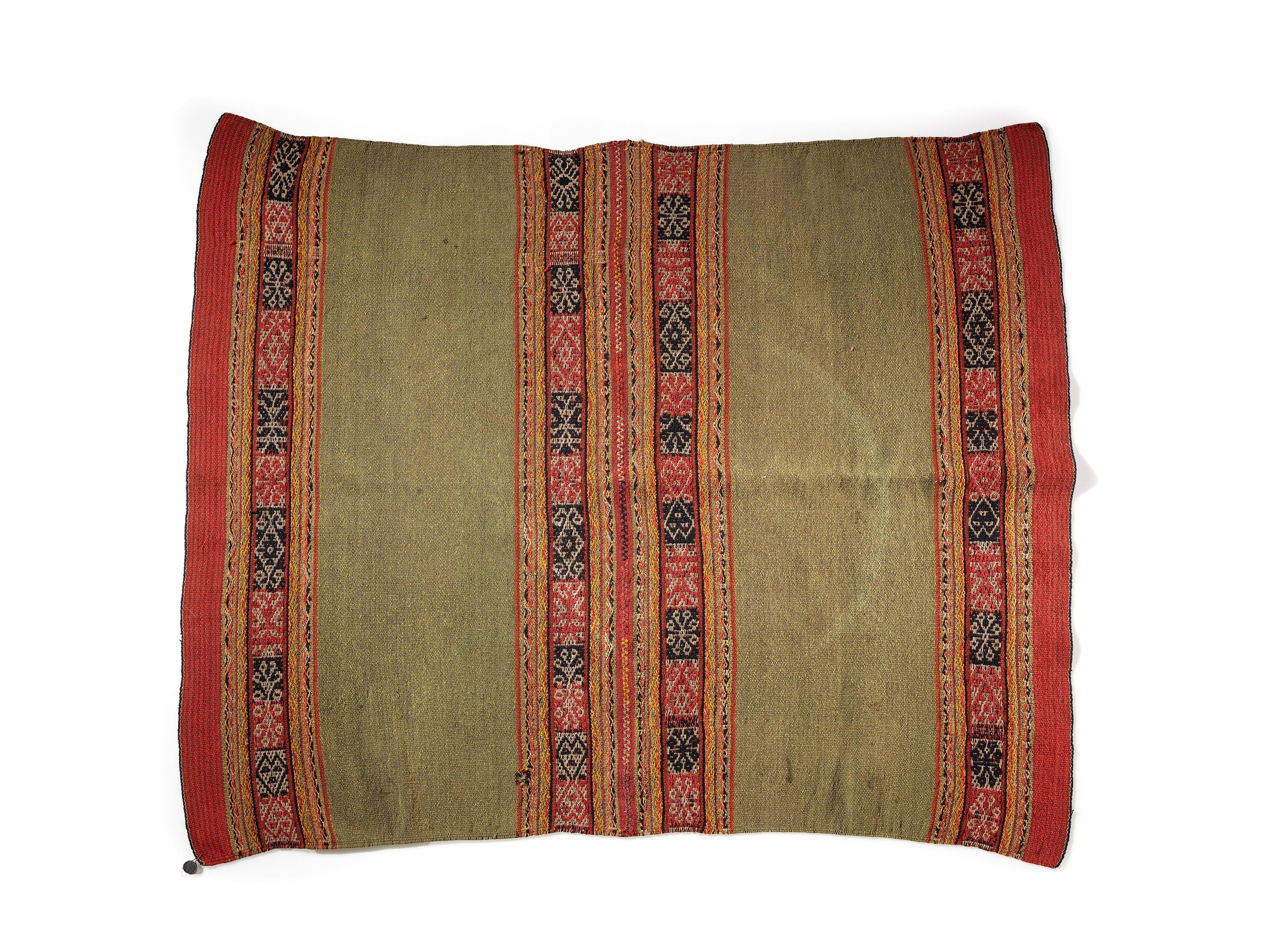 Peruvian Wool Shawl, From the Collection of Forrest Fenn