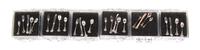 An American Silver Flatware Service, Attributed to Obadiah Fisher, New York, NY, English Onslow pattern, comprising: 6 dinner knives 6