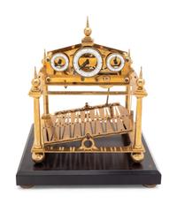 A Brass Congreve Clock