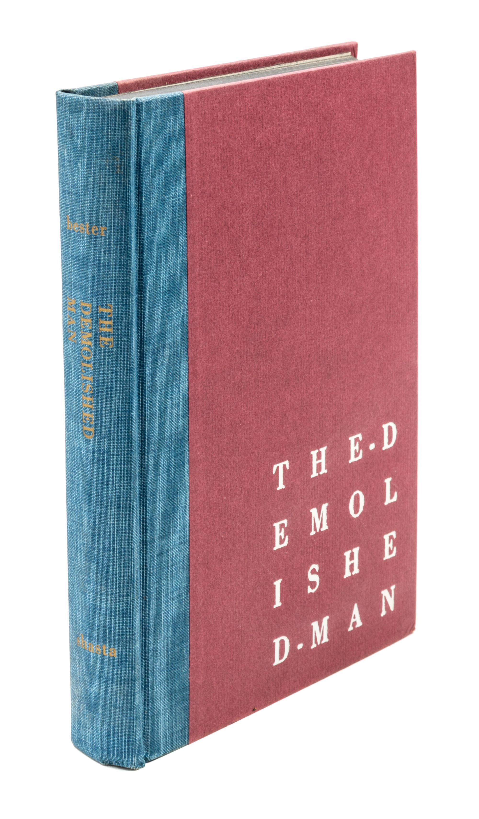 BESTER, ALFRED. The Demolished Man. Chicago, 1963. First edition, signed.