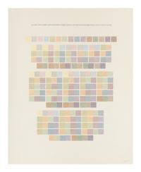 All One, Two, Three & Four Part Combinations of Lines in Four Directions (set of two), 1976