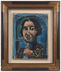 Georges Rouault (French, 1871-1958) - Étude pour le Portrait de Marie Thérèse Bonney