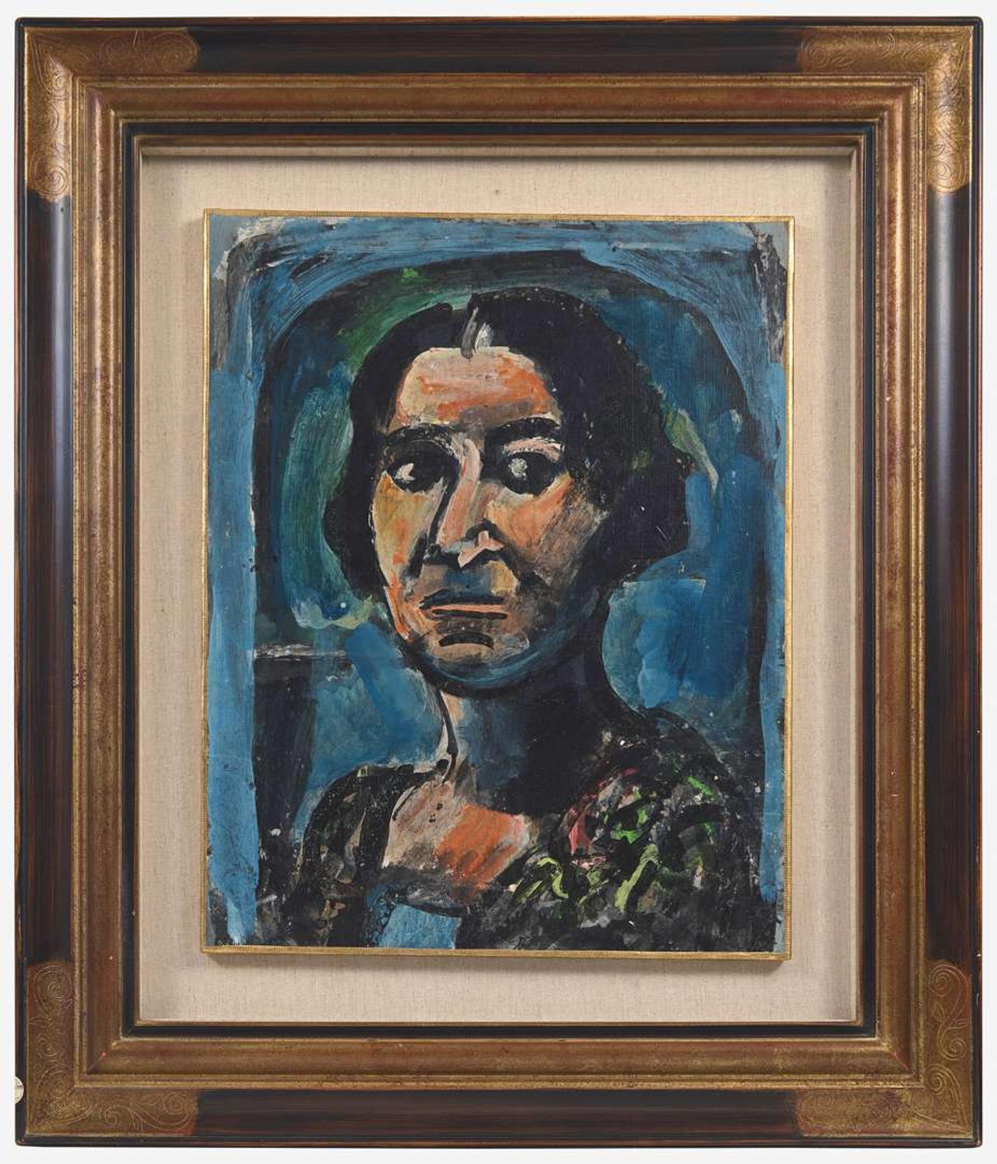 Georges Rouault (French, 1871-1958) - Étude pour le Portrait de Marie Thérèse Bonney